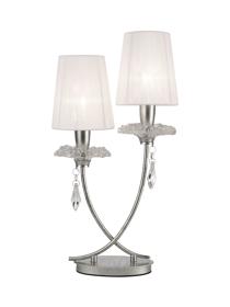 Sophie Siver Table Lamps Mantra Shaded Table Lamps